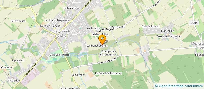 localisation de l'entreprise B.E.C à CLERY-SAINT-ANDRE