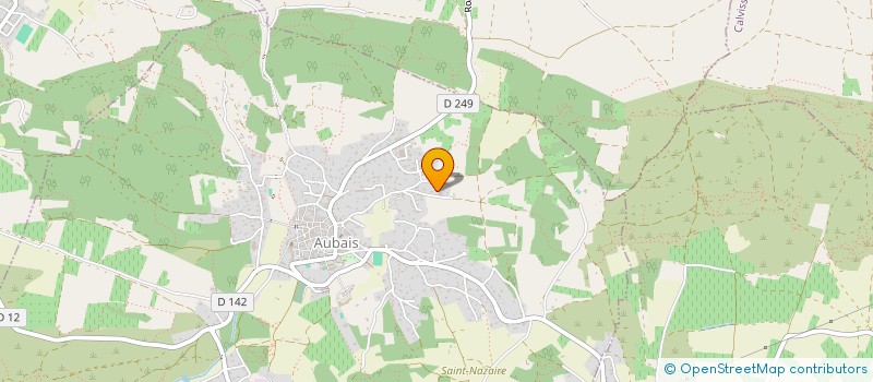 localisation de l'entreprise B.E.C PARTICIPATIONS  AUBAIS