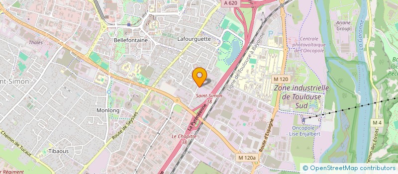 localisation de l'entreprise B.E.C. SUD-OUEST DEVELOPPEMENT à TOULOUSE