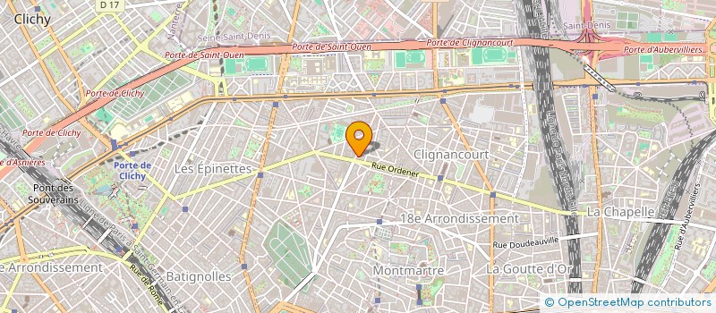 localisation de l'entreprise B E CONSULTING  PARIS