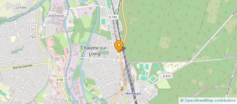 localisation de l'entreprise B E G à CHALETTE-SUR-LOING