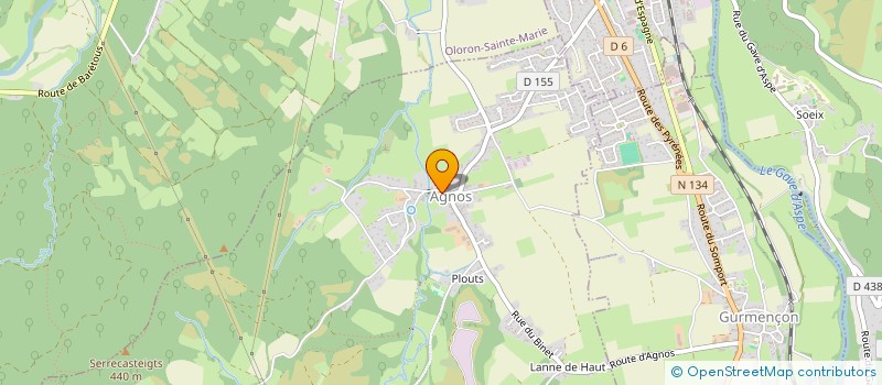 localisation de l'entreprise B.E.G.C  LEDEUIX