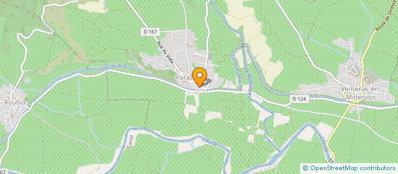 localisation de l'entreprise B E I Z  PARAZA