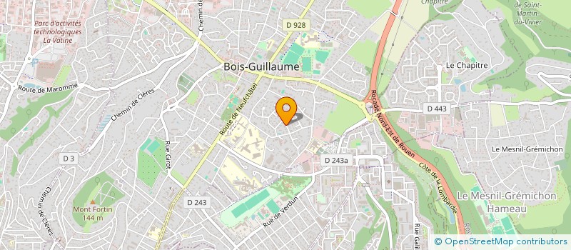 localisation de l'entreprise B.E.L.S. à BOIS-GUILLAUME