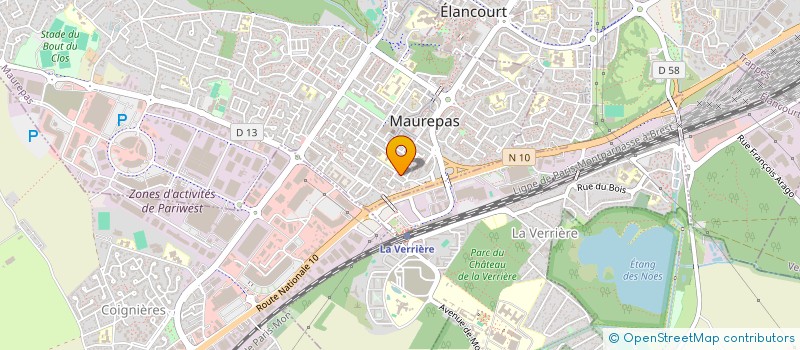 localisation de l'entreprise B & E LE MATZ à MAUREPAS