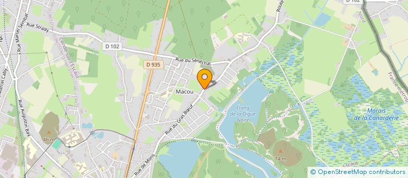 localisation de l'entreprise B.E.M.M  CONDE-SUR-L'ESCAUT