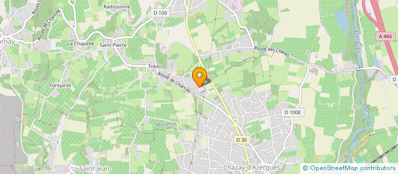 localisation de l'entreprise B.E.M.S.  MORANCE