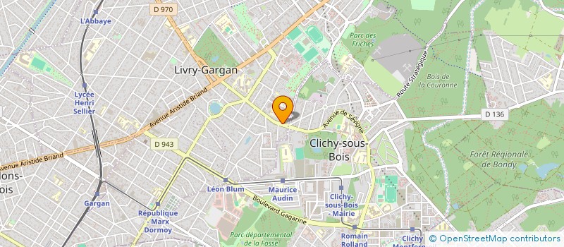 localisation de l'entreprise B.E.N.T KILIC  LIVRY-GARGAN