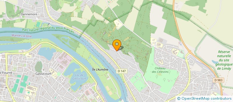 localisation de l'entreprise B.E.P  LIMAY