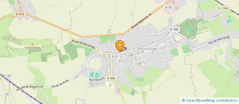 localisation de l'entreprise B E P A R  MORHANGE