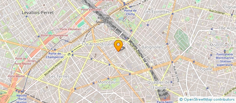 localisation de l'entreprise B.E.S.C.  PARIS