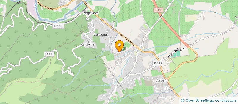 localisation de l'entreprise B.E.T. ATHENA INGENIEURIE à BORGO