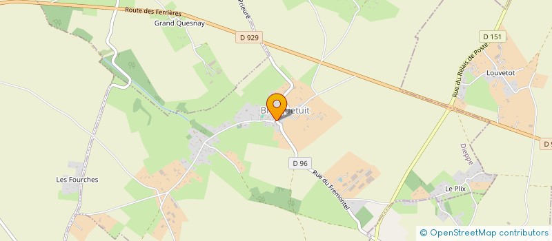 localisation de l'entreprise B.E.T.C ELECTRICITE  BRACQUETUIT