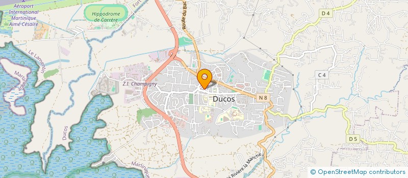 localisation de l'entreprise B.E.T. CANDALE SARL à DUCOS