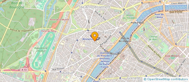 localisation de l'entreprise B.E.T.L NEGRU  PARIS