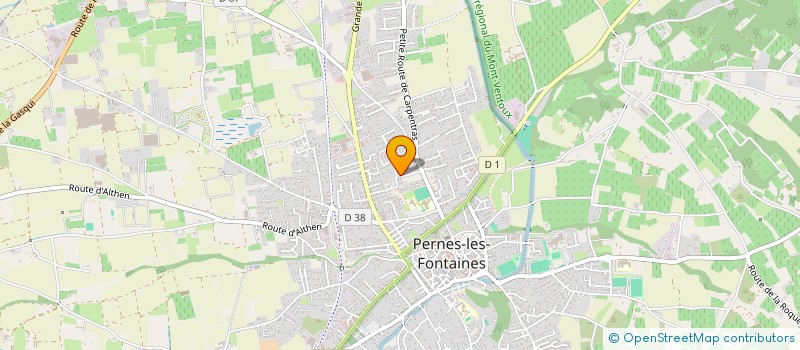 localisation de l'entreprise B.E.T NOVA  PERNES-LES-FONTAINES