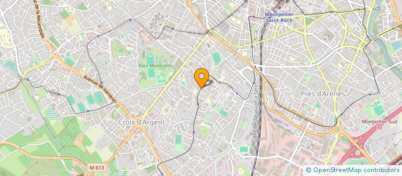localisation de l'entreprise B.E.T RESO à MONTPELLIER