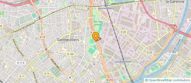 localisation de l'entreprise B.E.V ECOVERIF  FREPILLON