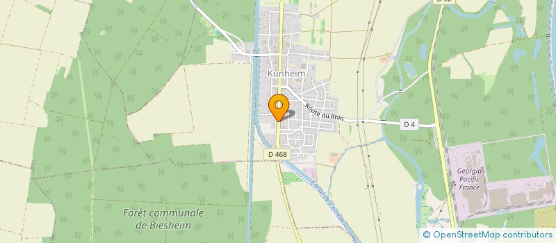 localisation de l'entreprise B.EASE  WIDENSOLEN