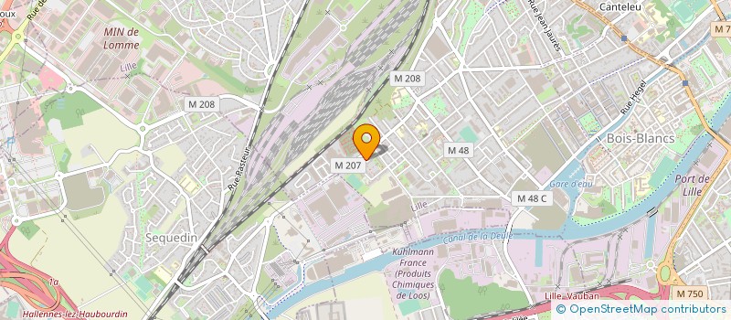 localisation de l'entreprise B EIN B à LILLE