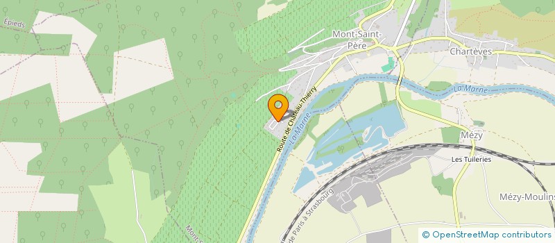 localisation de l'entreprise B'ELEC  MONT-SAINT-PERE