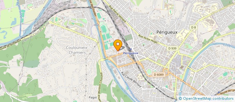 localisation de l'entreprise B ELECTRIC à PERIGUEUX