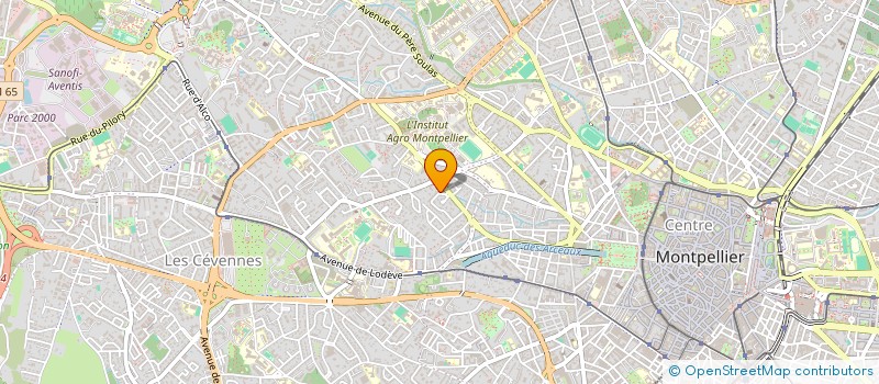 localisation de l'entreprise B.ELECTRICITE 34 à MONTPELLIER