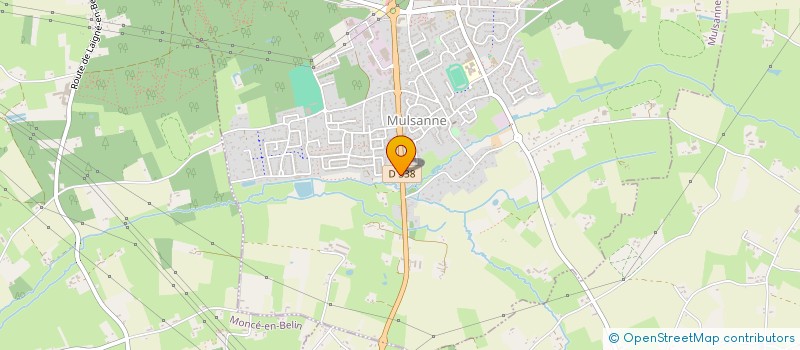 localisation de l'entreprise B-EMERODE à MULSANNE