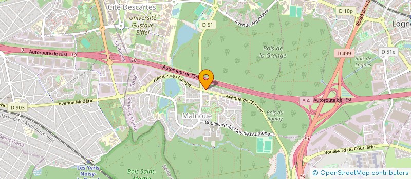 localisation de l'entreprise B-EST MANAGEMENT à EMERAINVILLE