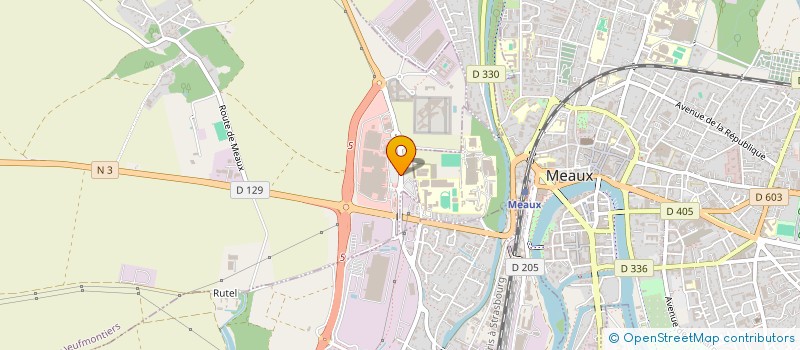 localisation de l'entreprise B ET A FOOD  CHAUCONIN-NEUFMONTIERS