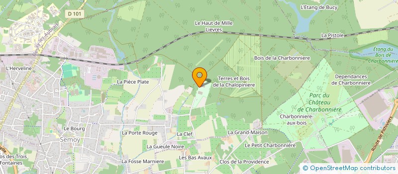 localisation de l'entreprise B ET B  SEMOY