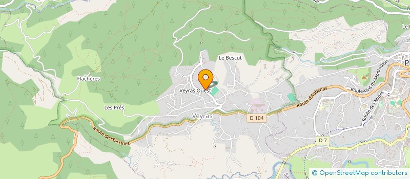 localisation de l'entreprise B ET C IMMOBILIERE  VEYRAS