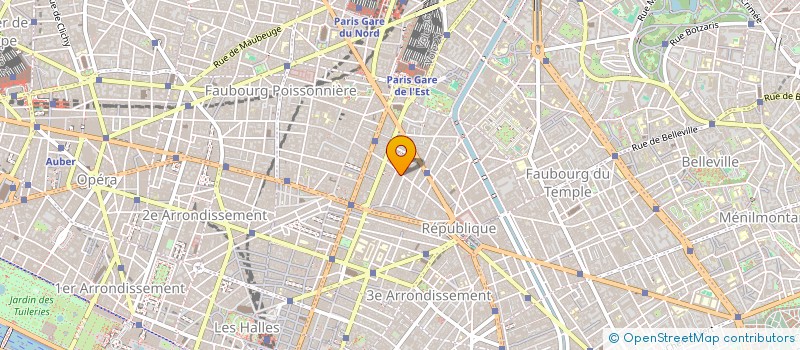 localisation de l'entreprise B ET C ST MARTIN à PARIS
