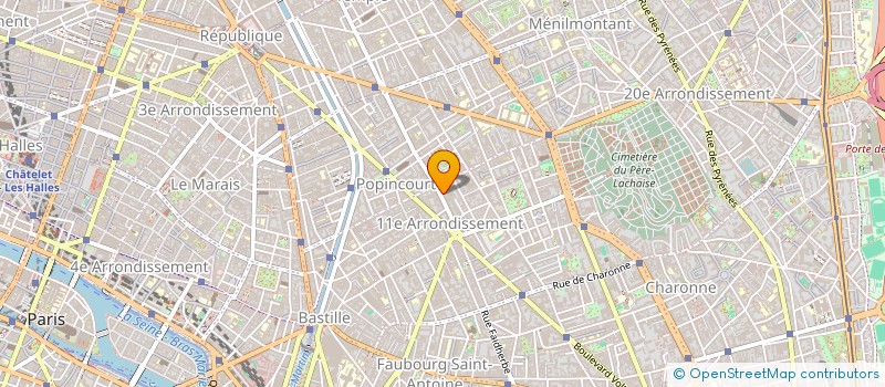 localisation de l'entreprise B. ET L. GAMBERT ET ASSOCIES  PARIS