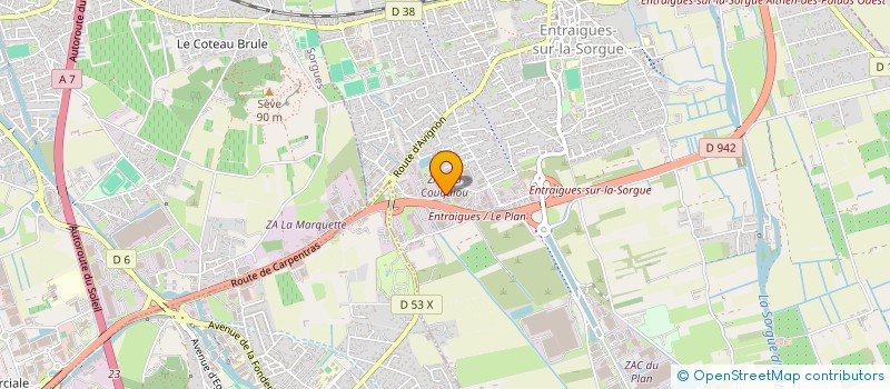 localisation de l'entreprise B ET M SOLUTIONS à JONQUIERES