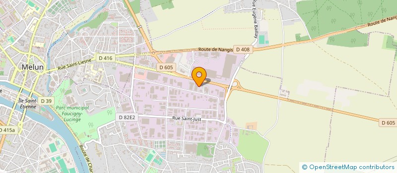 localisation de l'entreprise B ET R ENGINEERING à VAUX-LE-PENIL