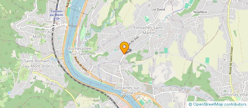 localisation de l'entreprise B.EXPERTS  FONTAINES-SAINT-MARTIN