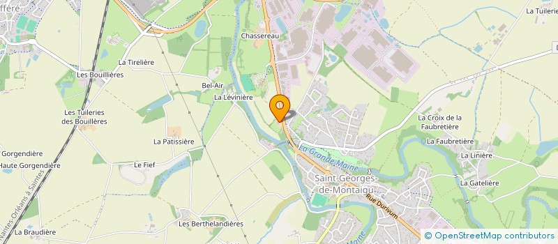 localisation de l'entreprise B. F. C. à MONTAIGU-VENDEE