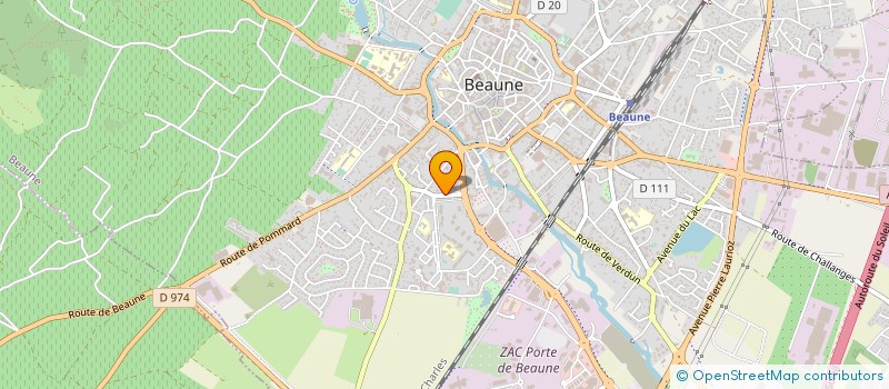localisation de l'entreprise B.F CONSULTING à BEAUNE