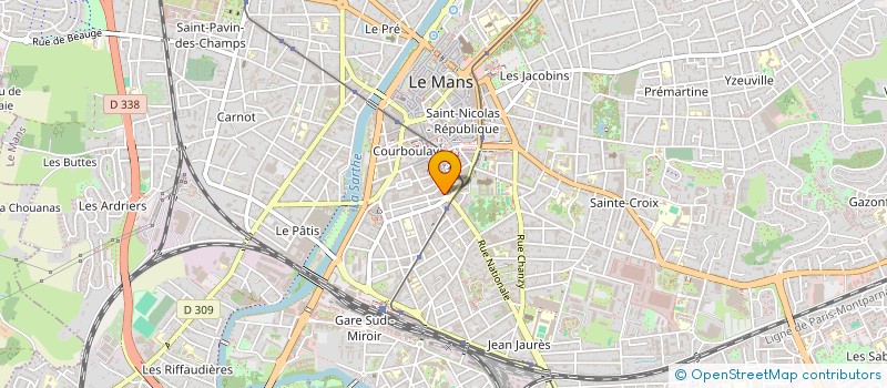 localisation de l'entreprise B.F.D.P. à LE MANS