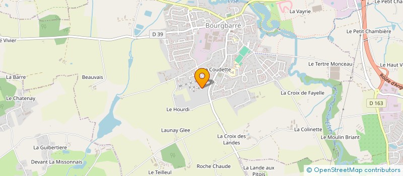 localisation de l'entreprise B.F. ETANCHEITE  BREAL-SOUS-MONTFORT