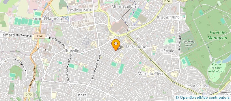 localisation de l'entreprise B.F. HABITAT à LE HAVRE