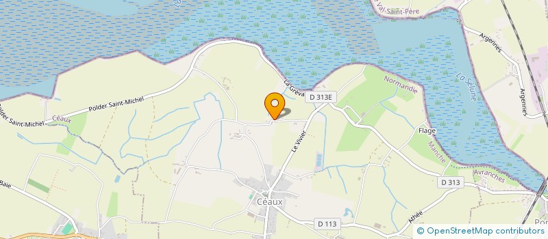 localisation de l'entreprise B.F.I  CEAUX