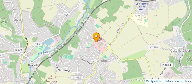 localisation de l'entreprise B.F.I.E à MAINVILLIERS