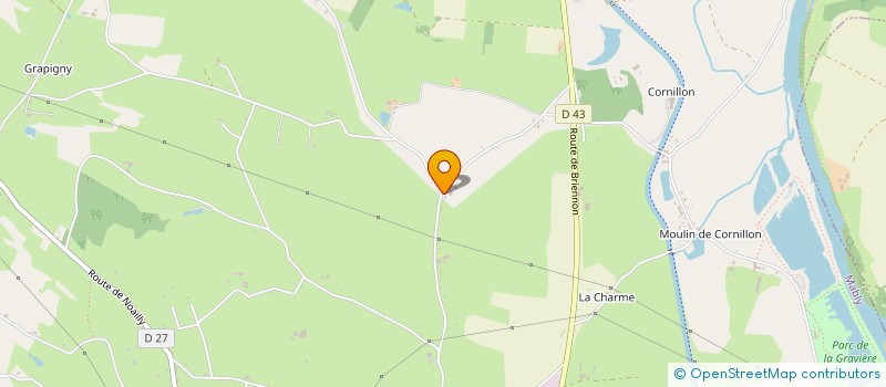 localisation de l'entreprise B.F. IMMOBILIER  MABLY