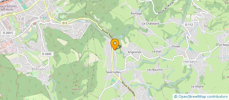 localisation de l'entreprise B.F IMMOBILIER  BRIE-ET-ANGONNES