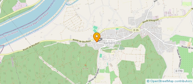 localisation de l'entreprise B.F RENOVATION BATIMENT  BARBENTANE