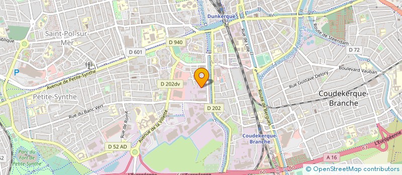 localisation de l'entreprise B.F.S PARTICIPATIONS à DUNKERQUE