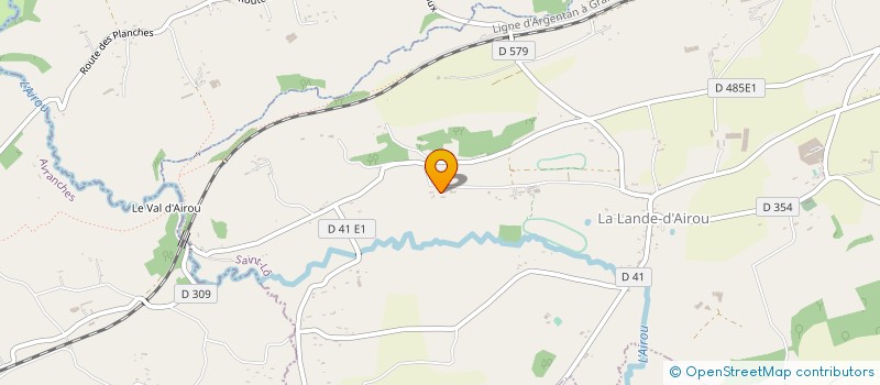 localisation de l'entreprise B.F.V.BARBIER  FLEURY