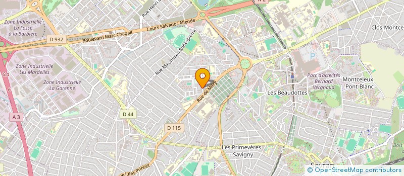localisation de l'entreprise B FABULOUS à AULNAY-SOUS-BOIS